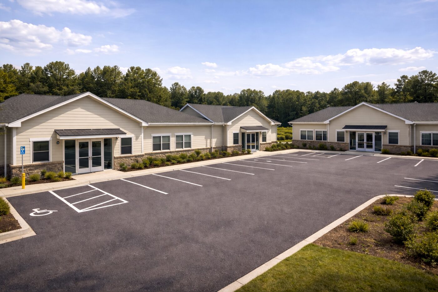 Campground and RV park property